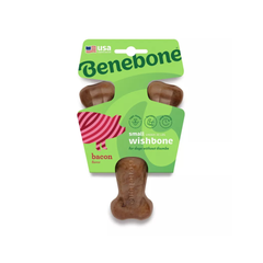 Xương gặm BENEBONE Wishbone Chew Bacon Small Size cho chó <13kg - vị thịt xông khói Petmall