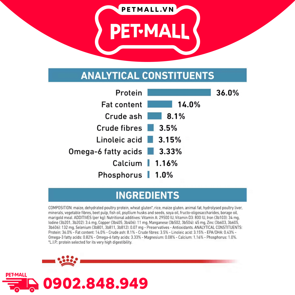 400G - Thức ăn mèo Royal Canin Skin & Coat - Dưỡng da và lông Petmall
