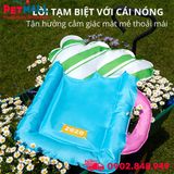 Nệm nước SONICE Zeze Freeze Bedding Size M | 65x50cm - Có gel lạnh, làm mát mùa hè Petmall
