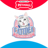 Khay vệ sinh mèo CATIDEA Cat Litter Box Size XL - 63x46x25cm | Màu Trắng Kem - Tặng Kèm Xẻng Petmall