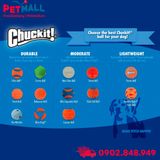 Đồ chơi Chuckit! Fetch Medley Medium Size - Bộ 3 trái, tăng cường vận động Petmall