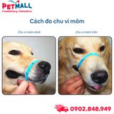 Rọ mõm da SONICE Real Leather Muzzle - Màu đen Petmall