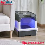 Nhà vệ sinh SONICE LED Luxury Cat Litter Box Size 47x37x35cm - Kèm đèn Led cao cấp Petmall
