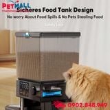 Máy cho ăn tự động Oneisall Smart Pet Feeder with 5G WiFi PFD-002 Pro - 5L Petmall