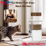 Máy cho ăn tự động Oneisall Automatic Pet Feeder with APP control PFD-001 Pro - 3.5L Petmall