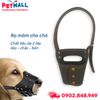 Rọ mõm da SONICE Real Leather Muzzle - Màu đen Petmall