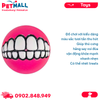 Đồ chơi ROGZ by Kong Grinz Treat Ball Large Size | Pink Color - Màu hồng, hỗ trợ vận động, có thể nhét treats Petmall