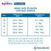 Quần tã chó đực SONICE Pet Male Underwear Rilakkuma - Màu vàng trắng Petmall
