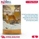 6KG - Thức ăn mèo Taste Of The Wild Canyon River - Trout & Smoked Salmon, Cá Hồi Vân & Cá Hồi Xông Khói - mèo mọi lứa tuổi, nhập USA Petmall