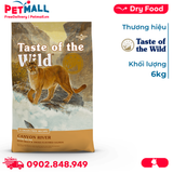 6KG - Thức ăn mèo Taste Of The Wild Canyon River - Trout & Smoked Salmon, Cá Hồi Vân & Cá Hồi Xông Khói - mèo mọi lứa tuổi, nhập USA Petmall