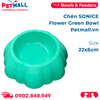 Chén SONICE Flower Green Bowl Size 22x6cm Petmall
