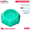 Chén SONICE Flower Green Bowl Size 22x6cm Petmall