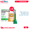 Hộp 3 tuýp - Nhỏ gáy trị ve FrontLin.e Plus 0.5ml - Cho mèo con và mèo trưởng thành Petmall