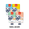 Hộp 12 Gói 100G - Pate chó WANPY Super Premium Chicken & Vegetable - Thịt gà & Rau Củ Petmall