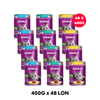 Combo 48 Lon 400G - Pate mèo WHISKAS - Mix vị Petmall