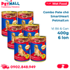 Combo 6 Lon 400G - Pate chó SmartHeart Vị Bò & Gan Petmall