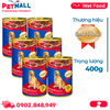 Combo 6 Lon 400G - Pate chó SmartHeart Vị Bò & Gan Petmall
