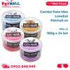  Combo Pate mèo LoveEat 160g Korea - Mix vị - 24 lon Petmall 