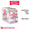 Combo 36 Gói 85G - Pate mèo Royal Canin Kitten Jelly Petmall