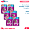 Combo 6 Lon 400G - Pate WHISKAS Ocean Fish Flavour - Vị Cá biển Petmall