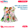  Đầm xếp ly SONICE Spring Flowers Petmall 