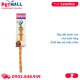 Dây dắt DoggyMan Size 5kg | 130cm - Màu cam trái tim Petmall