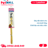 Dây dắt DoggyMan Size 5kg | 130cm - Màu vàng chữ thập Petmall