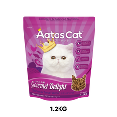 Thức ăn mèo Aatas Gourmet Delight Chicken & Tuna Flavour Adult 1.2kg - Thịt gà và Cá ngừ Petmall