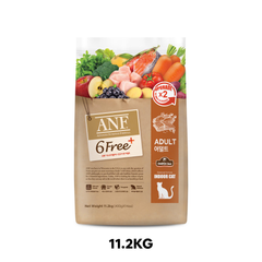 11.2KG - Thức ăn mèo ANF 6Free Plus Adult Indoor Cat - Bổ sung Omega 3&6 cho mèo trưởng thành Petmall