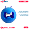 Đồ chơi ROGZ Fred Gum Massaging Treat Ball Medium Size | Blue Color - Màu xanh dương, hỗ trợ massage nướu, có thể nhét treats Petmall