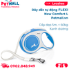 Dây dắt tự động FLEXI New Comfort L (Dây dẹp 5m, < 60kg) - Màu xanh dương Petmall