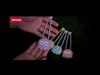 Phụ kiện FOFOS mặt dây LED trang trí vòng cổ cho thú chưng Laroo-LED Octopus pendant battery - Màu xanh dương Petmall