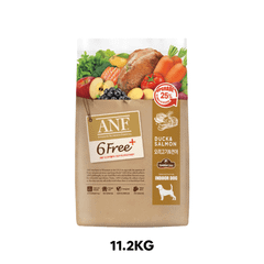 11.2KG - Thức ăn chó ANF 6Free Plus Dog Duck & Salmon - Thịt Vịt và Cá Hồi Petmall