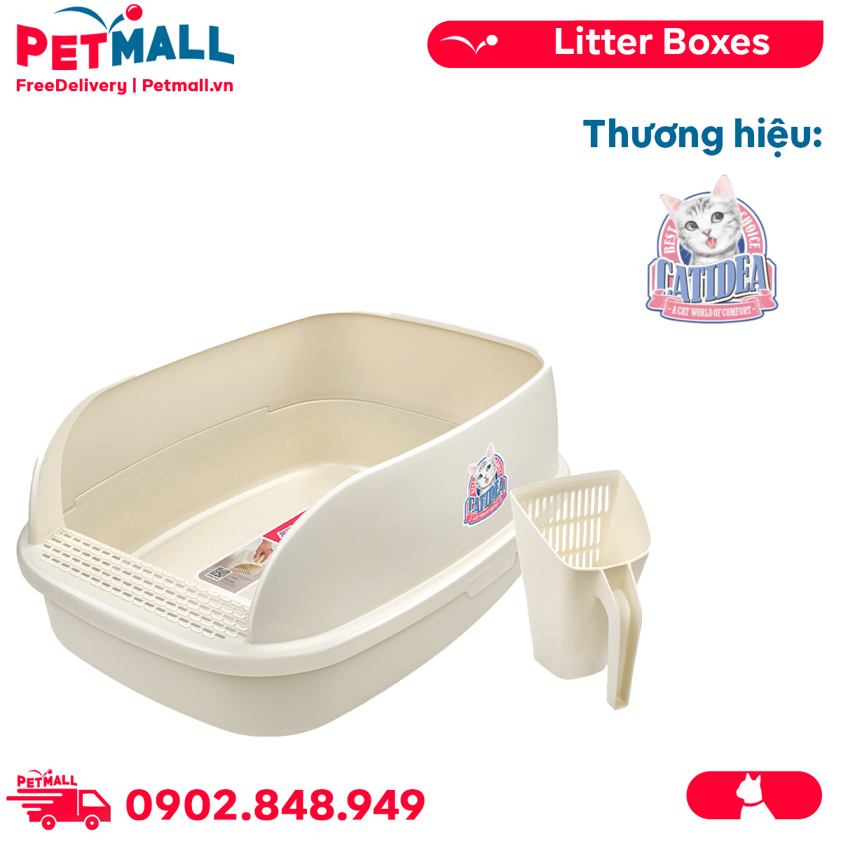 Catidea litter box outlet