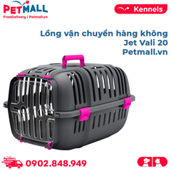 Lồng vận chuyển hàng không Ferplast Jet Vali 20 - Size 54cm x 34cm x 30cm Petmall