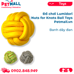 Đồ chơi Lumidori Nuts for Knots Ball Toys - Banh dây đan Petmall