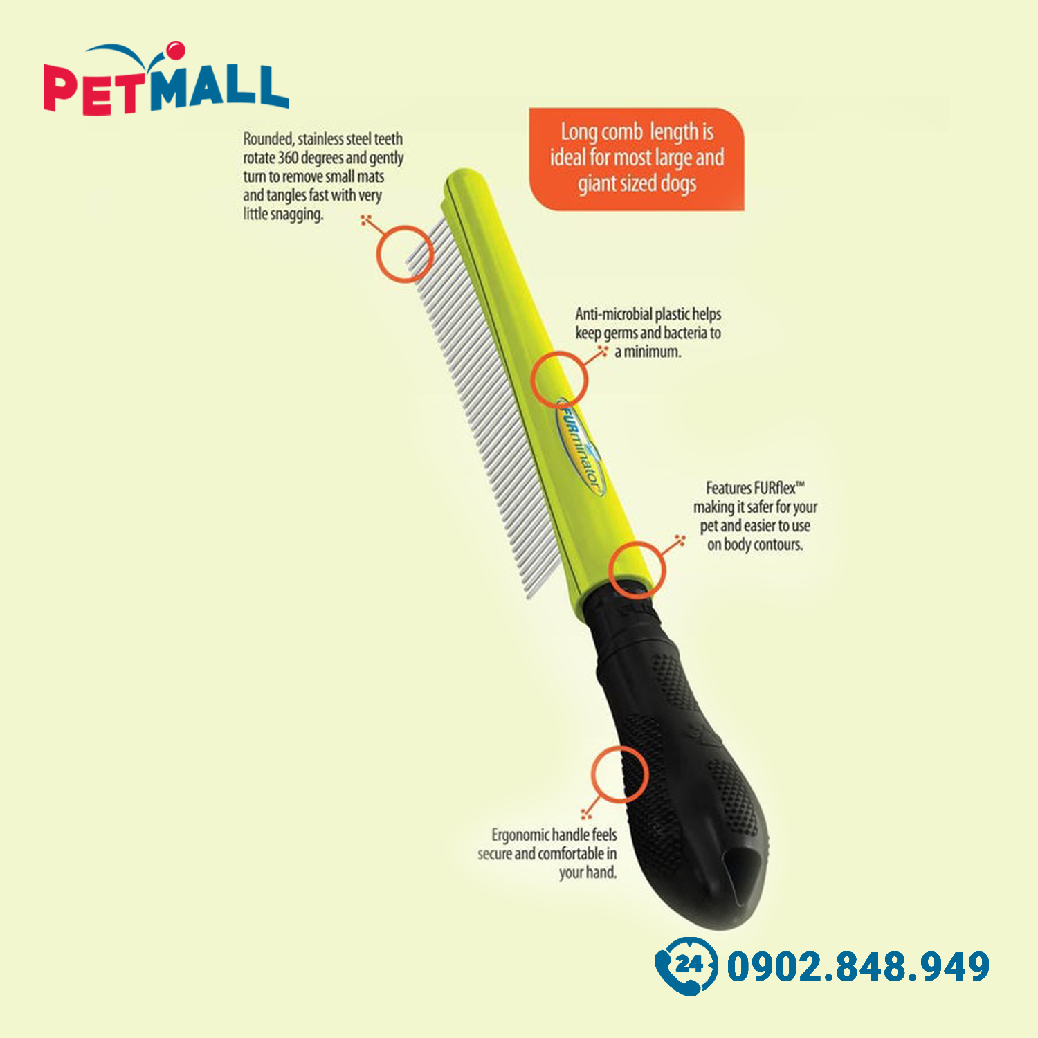 Furminator finishing comb hotsell