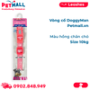  Vòng cổ DoggyMan size 10kg - Màu hồng chân chó Petmall 