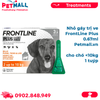 1 tuýp - Nhỏ gáy trị ve FrontLin.e Plus 0.67ml - Dành cho chó <10kg  Petmall