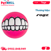 Đồ chơi ROGZ by Kong Grinz Treat Ball Medium Size | Pink Color - Màu hồng, hỗ trợ vận động, có thể nhét treats Petmall