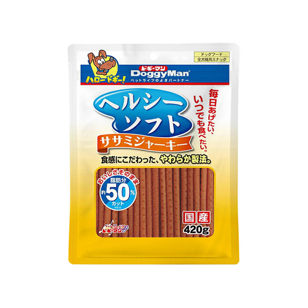 Treats DoggyMan soft chicken jerky 420g - Que gà mềm Petmall