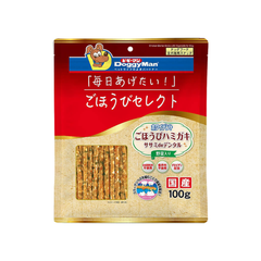 Treats DoggyMan chicken dental sticks with vegetable 100g - Que gà collagen rau củ Petmall