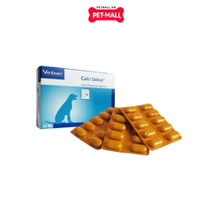 Hộp 30 Viên - Virbac Calci Delice cung cấp Canxi, Phospho, Vitamin D3 Petmall