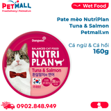 Combo pate mèo NutriPlan 160g - 12 lon Mix vị Petmall