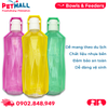 Bình nước du lịch Frisco Pet Travel Drink Bottle 500ml - Size 7.5x6.5x23cm Petmall