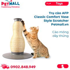 Trụ cào AFP Classic Comfort Vase Style Scratcher Size 44x36cm - Cào móng dây thừng Petmall