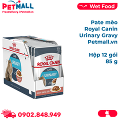 Hộp 12 Gói 85G - Pate mèo Royal Canin Urinary Gravy Petmall