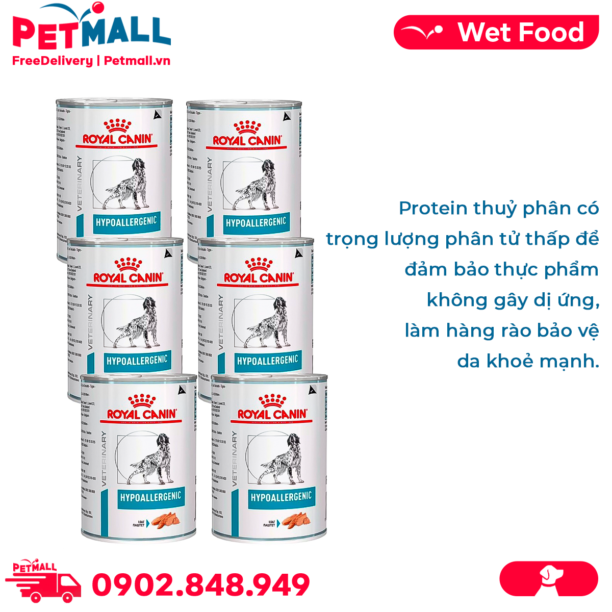 Hypoallergenic royal canin best sale pate