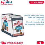 Hộp 12 Gói 85G - Pate mèo Royal Canin Urinary Gravy Petmall