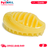 Bàn chải tắm cao su răng lớn DoggyMan Shampoo Dog Brush - Hỗ trợ massage và tạo bọt dầu tắm Petmall